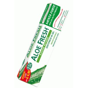 Dentrificio Aloe Fresh Menta Forte